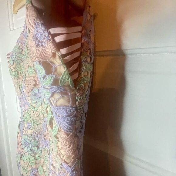 NWTs Gianni Bini Sandy Rose Lexi Dress Size Small - Picture 6 of 13